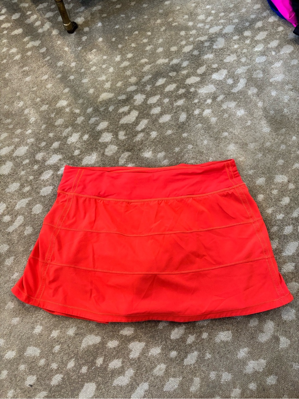 lululemon athletica Bright Red Circle Skirt